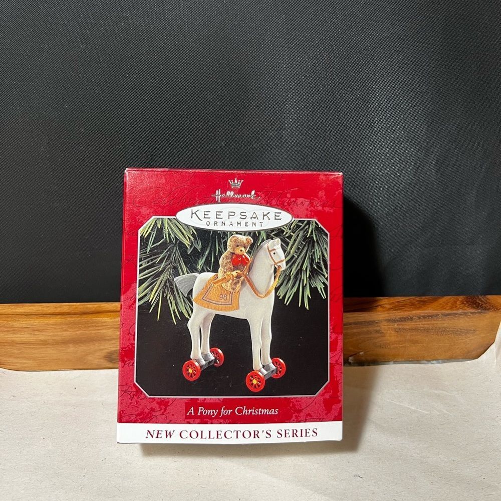 “A Pony for Christmas” Hallmark Keepsake Ornament